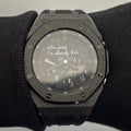 Custom GA-2100 "Who Cares I'm Already Late" Rubber Strap