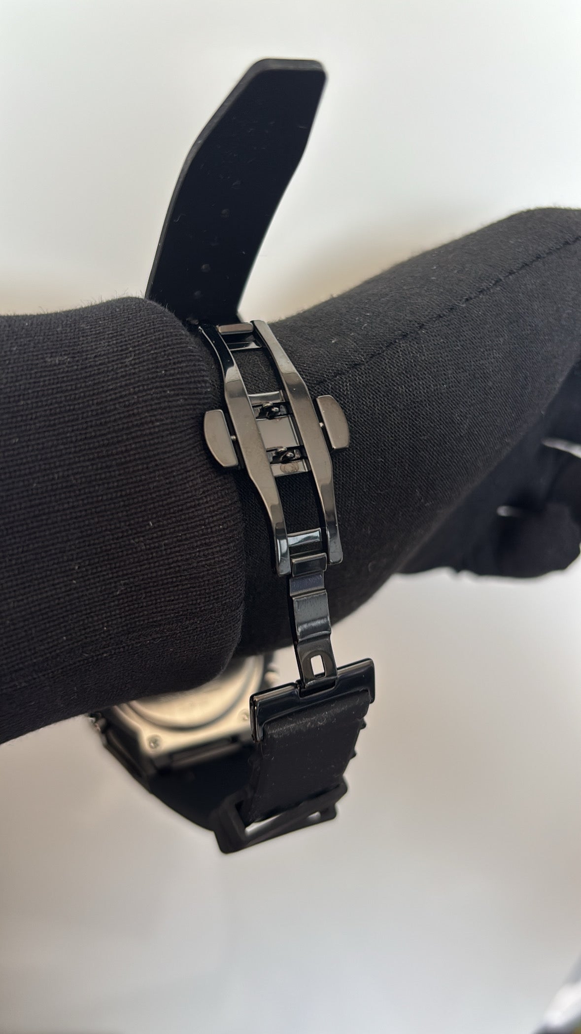 Custom GA-2100 "Who Cares I'm Already Late" Rubber Strap