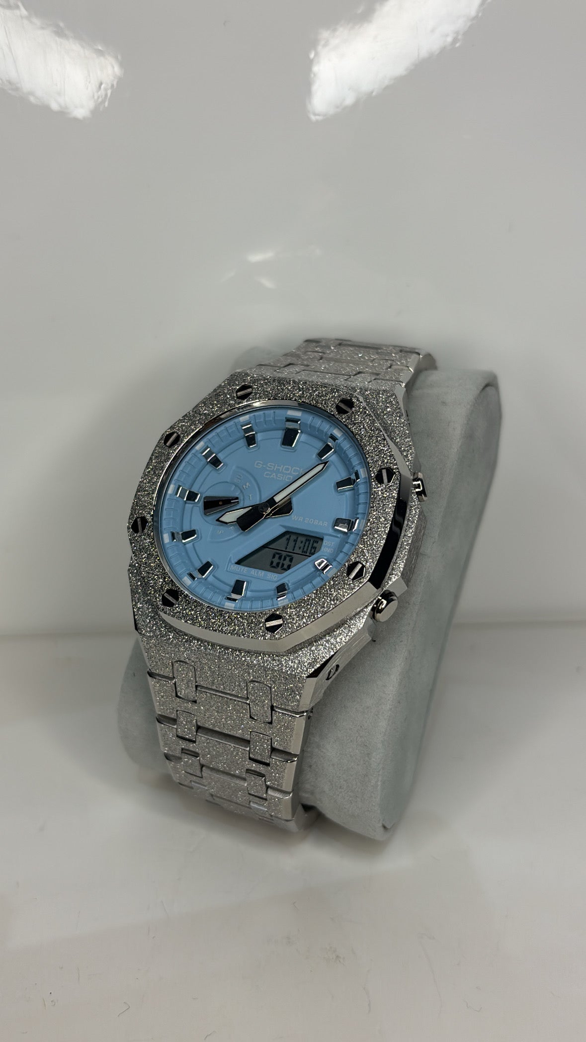 Ice Blue Frosted