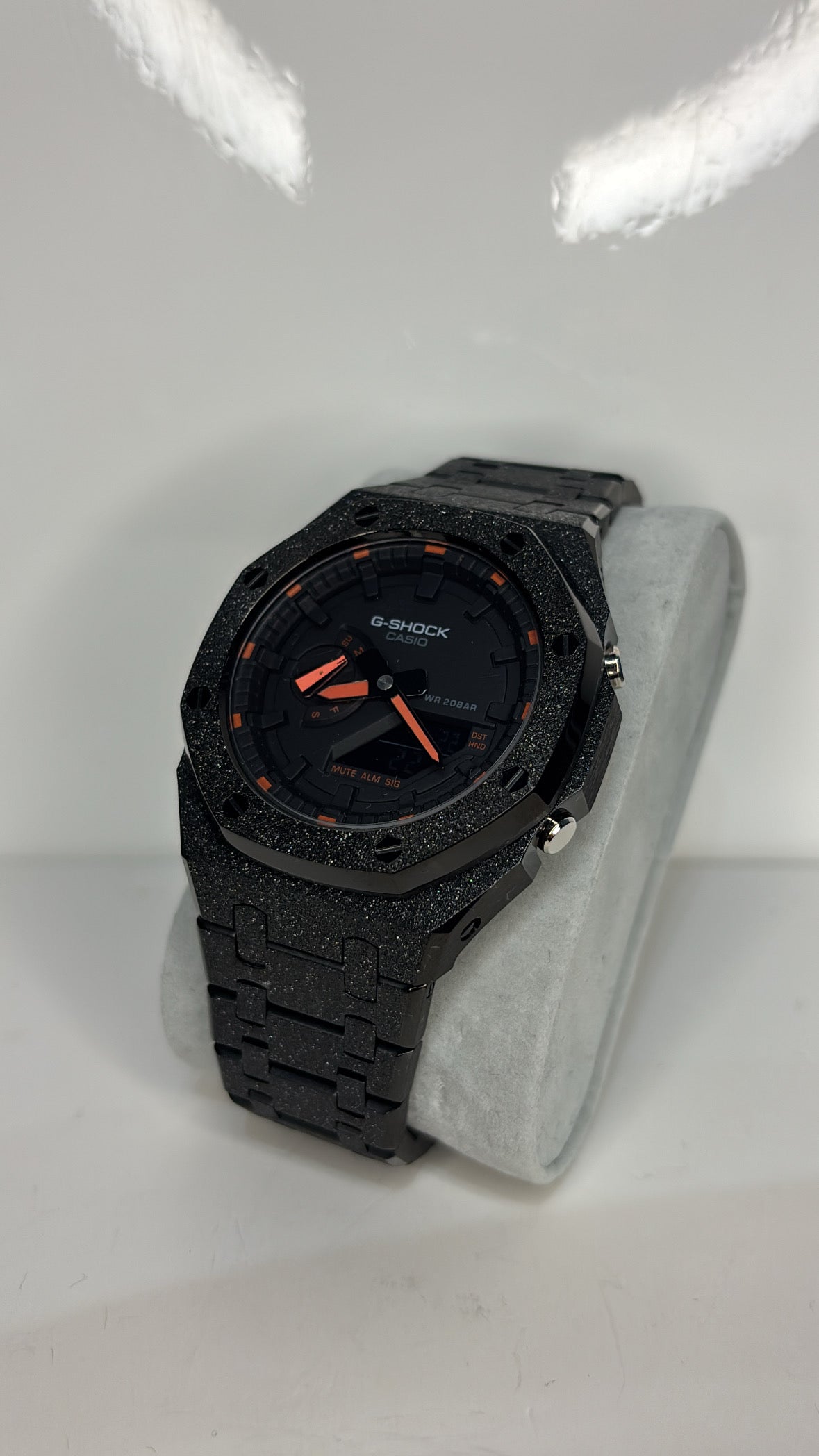 Crimson Orange Frosted
